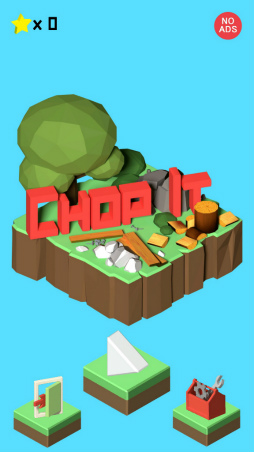 画像ギャラリー No.001のサムネイル画像 / マキ割りエンドレス! スマホ向けタップアクション「Chop It up」を紹介する「(ほぼ)日刊スマホゲーム通信」第1682回