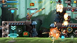 画像ギャラリー No.003のサムネイル画像 / 銃器によるド派手なアクションを楽しめるAndroid向けアプリ「メタルウィング」を紹介する「(ほぼ)日刊スマホゲーム通信」第1691回