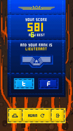 画像ギャラリー No.007のサムネイル画像 / ペンギンが宇宙からダイブ! Android向けアクション「I Wanna Fly」を紹介する「(ほぼ)日刊スマホゲーム通信」第1702回