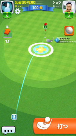 画像ギャラリー No.002のサムネイル画像 / プレイヤーの熟練度がモノを言う。スマホ向けゴルフ「ゴルフクラッシュ」を紹介する「(ほぼ)日刊スマホゲーム通信」第1710回