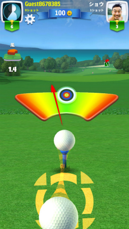 画像ギャラリー No.004のサムネイル画像 / プレイヤーの熟練度がモノを言う。スマホ向けゴルフ「ゴルフクラッシュ」を紹介する「(ほぼ)日刊スマホゲーム通信」第1710回