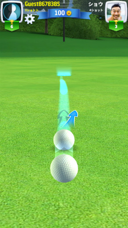 画像ギャラリー No.005のサムネイル画像 / プレイヤーの熟練度がモノを言う。スマホ向けゴルフ「ゴルフクラッシュ」を紹介する「(ほぼ)日刊スマホゲーム通信」第1710回