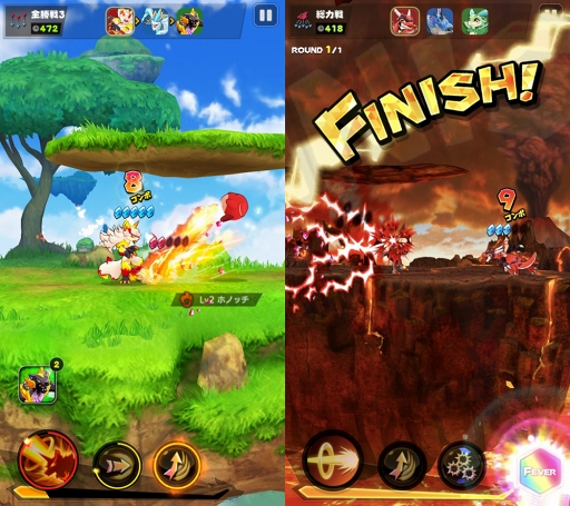 画像ギャラリー No.009のサムネイル画像 / 最強のモンスターを育成せよ。最大4人でのマルチプレイに対応するコロプラの新作アプリ「バクレツモンスター」が配信開始