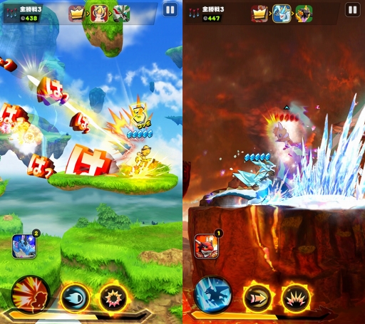 画像ギャラリー No.010のサムネイル画像 / 最強のモンスターを育成せよ。最大4人でのマルチプレイに対応するコロプラの新作アプリ「バクレツモンスター」が配信開始