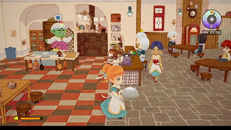 画像ギャラリー No.005のサムネイル画像 / 「リトルドラゴンズカフェ -ひみつの竜とふしぎな島-」,舞台となるふしぎな島での「1日の過ごし方」を公開