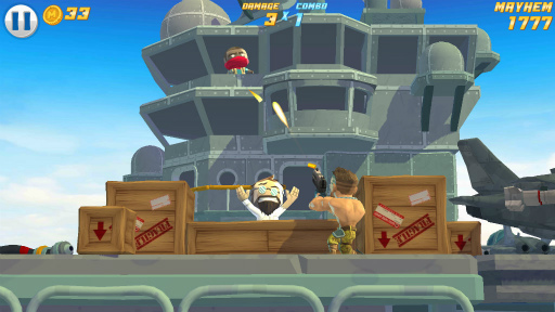 画像ギャラリー No.004のサムネイル画像 / カバーアクションを使いこなせ! スマホ向けガンシューティング「Major Mayhem 2」を紹介する「(ほぼ)日刊スマホゲーム通信」第1733回