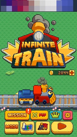 画像ギャラリー No.001のサムネイル画像 / 線路は続くよどこまでも。スマホ向けアクション「Infinite Train」を紹介する「(ほぼ)日刊スマホゲーム通信」第1731回
