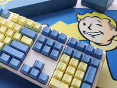 FalloutVault-TecǥΥᥫ˥륭ܡɤѡDucky KeyboardȯɽVault boyȽޥѥåɤƱ