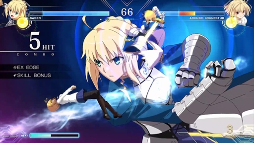 MELTY BLOOD: TYPE LUMINAפFate꡼饻С꡼ȥԡɤøդȤ륭饯