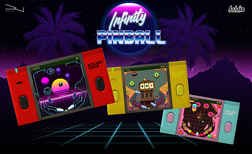 画像集#001のサムネイル/「Infinity Pinball」（インフィニティ・ピンボール）が2022秋，Steamに登場