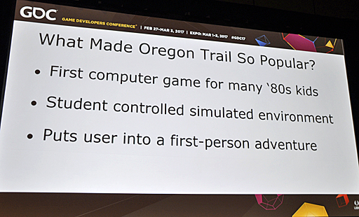  No.017Υͥ / GDC 2017ϳȯԤǽζѥOregon Trailפ̤