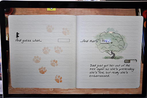 画像ギャラリー No.005のサムネイル画像 / 不思議な魅力と空気感を持つ,日記の中を旅するインディーズゲーム「Lost Words」をプレイしてみた