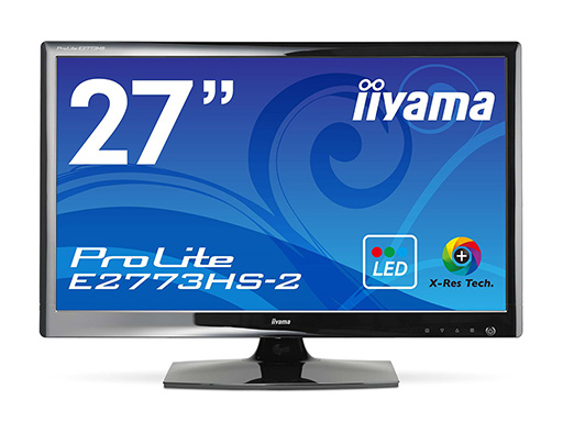 画像ギャラリー No.002のサムネイル画像 / 応答速度1msの27インチモデルで約3万円。iiyama製ディスプレイ「ProLite E2773HS-2」が5月下旬に発売