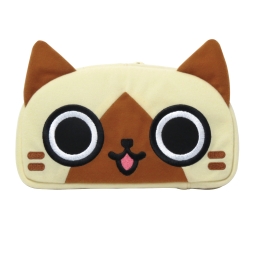 画像ギャラリー No.002のサムネイル画像 / アイルーの顔を模した3DS LL用ポーチが3月27日発売。任天堂ライセンス品