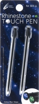 画像集#011のサムネイル/サイバーガジェット,アクリル樹脂を宝石風にして装飾した3DS LL用タッチペン