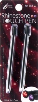 画像集#012のサムネイル/サイバーガジェット,アクリル樹脂を宝石風にして装飾した3DS LL用タッチペン