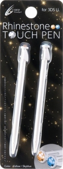 画像集#013のサムネイル/サイバーガジェット,アクリル樹脂を宝石風にして装飾した3DS LL用タッチペン