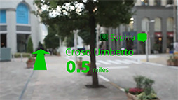 画像ギャラリー No.004のサムネイル画像 / ソニー,両目に映像を投影する眼鏡型の透過式HMDを開発者向けに3月発売