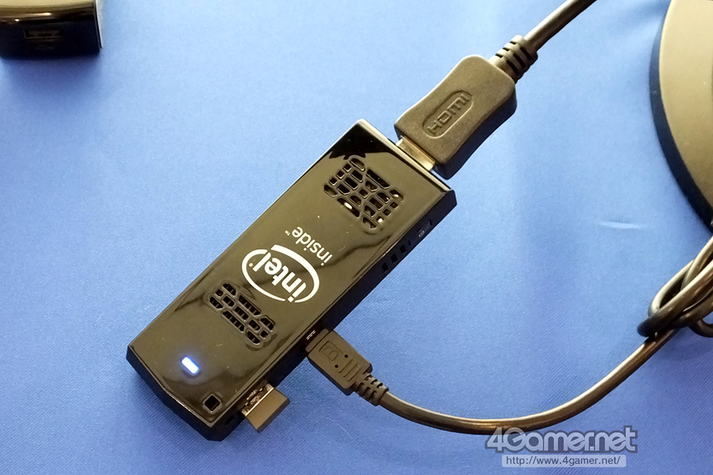 Intelのスティック型PC「Compute Stick」が4月下旬に国内発売。価格は約2万2000円 - 4Gamer.net