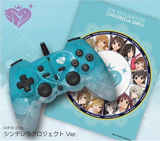 HORI,「アイドルマスター シンデレラガールズ」をテーマにしたPlayStation 3用ゲームパッド3種類を7月に発売