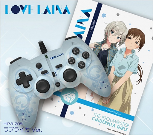 HORI,「アイドルマスター シンデレラガールズ」をテーマにしたPlayStation 3用ゲームパッド3種類を7月に発売