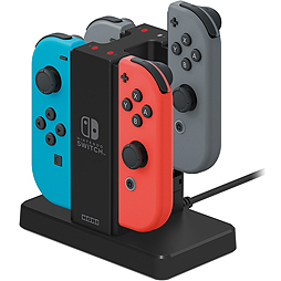 画像ギャラリー No.005のサムネイル画像 / HORI,4台のJoy-Conを充電できる「Joy-Con充電スタンド for Nintendo Switch」を6月に発売