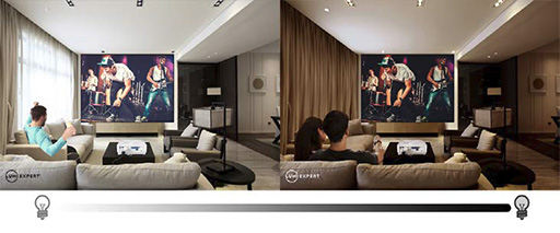 画像ギャラリー No.006のサムネイル画像 / BenQ,応答速度が速くゲーム用途に適すると謳う短焦点DLPプロジェクタ「TH671ST」を11月24日発売