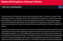 画像ギャラリー No.002のサムネイル画像 / AMDが「我が社はパートナー企業に反ゲーマー的条件を付けません」と発表。このタイミングでアピールする理由とは?