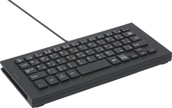 画像ギャラリー No.001のサムネイル画像 / Nintendo Switchドックと接続し,左右にJoy-Conを固定して使える小型キーボードが発売