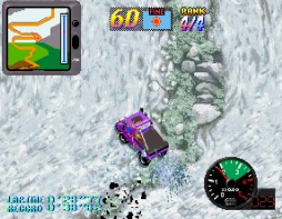 画像ギャラリー No.006のサムネイル画像 / レーシングゲーム「アケアカNEOGEO オーバートップ」4月20日に配信開始