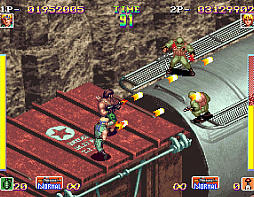 画像ギャラリー No.004のサムネイル画像 / 「ショックトルーパーズ」がPS4/Xbox OneのアケアカNEOGEOに登場