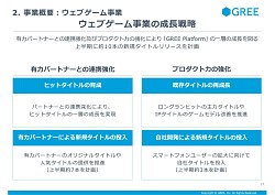 画像ギャラリー No.014のサムネイル画像 / グリーが「2013年度第4四半期決算説明会」を開催。「選択と集中」戦略を進め,減収減益からの反転攻勢を狙う