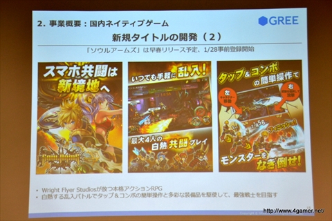 画像ギャラリー No.014のサムネイル画像 / グリー,2016年6月期第2四半期の決算説明会を開催。ゲーム関連事業では他社タイトルの運営業務を受託する特化型の子会社ファンプレックスを設立