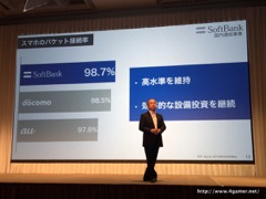 画像ギャラリー No.011のサムネイル画像 / ソフトバンクグループの2016年3月期決算説明会をレポート。孫 正義氏が9年振りに通期黒字反転した米SprintのV字回復を宣言