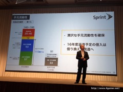 画像ギャラリー No.022のサムネイル画像 / ソフトバンクグループの2016年3月期決算説明会をレポート。孫 正義氏が9年振りに通期黒字反転した米SprintのV字回復を宣言