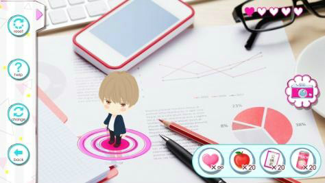 画像ギャラリー No.003のサムネイル画像 / 「ポケカレAR」に新キャラ“東雲歩”や親密度アップ機能が追加