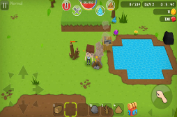 画像ギャラリー No.004のサムネイル画像 / auスマートパス向けに「Mine Survival〜サバイバル+クラフト+ディフェンス〜」が配信