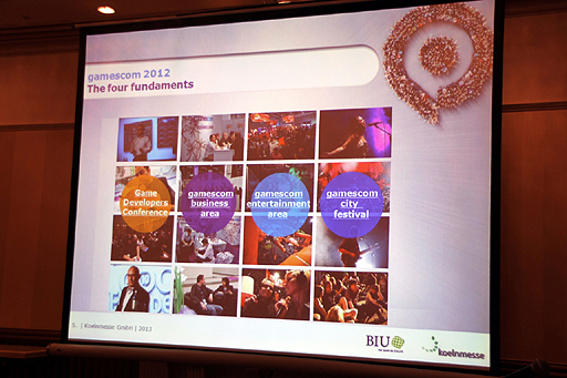 画像ギャラリー No.005のサムネイル画像 / 「Gamescom 2013」の記者発表会が開催。今回はビジネスエリアを強化し,より総合的かつ国際的なゲームイベントを目指す
