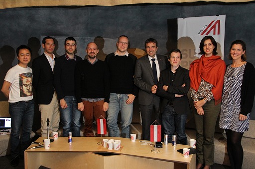 画像集#025のサムネイル/オーストリアのゲームパブリッシャを招いた会見が開催。オーストリアのゲーム産業事情に関するプレゼンテーションも行われた会場の模様をレポート