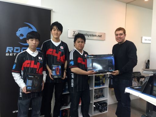 画像ギャラリー No.002のサムネイル画像 / Angelsystem.netがゲーミングチーム「F4E」とエンドースメント契約を締結