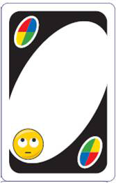 画像ギャラリー No.005のサムネイル画像 / あの「UNO」と“emoji”(絵文字)がコラボ。各カードに絵文字を描き,限定ルールも追加した「ウノ えもじ」が2月下旬に発売へ