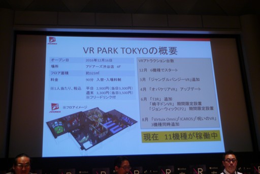 画像ギャラリー No.004のサムネイル画像 / 「日本型アーケードVRは世界に通用するのか?」,「Japan VR Summit 3」でのパネルディスカッションをレポート