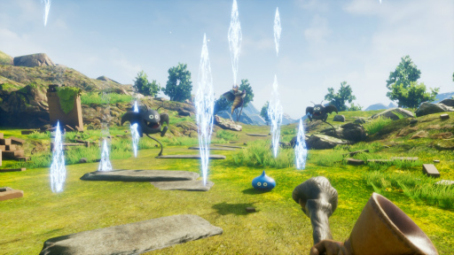 画像ギャラリー No.011のサムネイル画像 / 「ドラゴンクエストVR」を先行体験。目の前に広がるドラクエの世界,攻略のカギは“仲間との連携”にあり