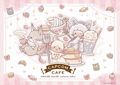 画像ギャラリー No.004のサムネイル画像 / カプコンカフェと「モンスターハンター もふもふわーるど」のコラボメニューを公開