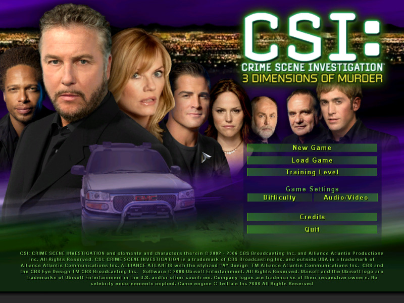 Csi 3 Dimensions Of Murder Patch