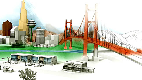 画像ギャラリー No.001のサムネイル画像 / IBM,都市開発をテーマにしたシリアスゲーム,「City One」を2010年秋に公開予定