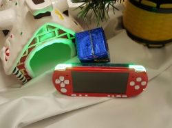 ���������꡼ No.001�Υ���ͥ������ / �ǥ����å���PSP��LR�ܥ����Xmas���ͤ�LED�饤�Ȥ򡣸���5��