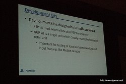 ꡼ No.003Υͥ / GDC 2011PSPμ嵡ȡNext Generation PortableפΥ쥯㡼ˤϲƥ೫ȯãܡNGPΥȤäARǽΥǥ»