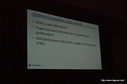 ꡼ No.009Υͥ / GDC 2011PSPμ嵡ȡNext Generation PortableפΥ쥯㡼ˤϲƥ೫ȯãܡNGPΥȤäARǽΥǥ»