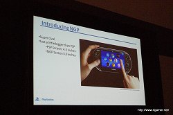 ꡼ No.025Υͥ / GDC 2011PSPμ嵡ȡNext Generation PortableפΥ쥯㡼ˤϲƥ೫ȯãܡNGPΥȤäARǽΥǥ»